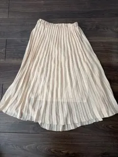 PAGEBOY プリーツスカート ベージュ サイズ38
