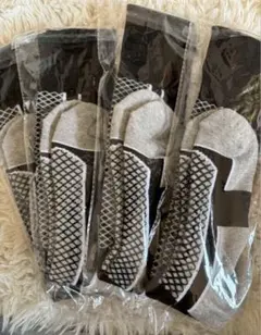 スキー靴下 防寒靴下 24-27cm 黒 保温 新品　3足　アウトドア