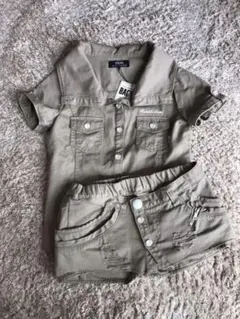 BACKS セットアップ 半袖 ショートパンツ Mサイズ