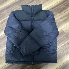 【美品】ジーユーヒートパデッドスタンドカラーブルゾン ブラック