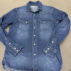 ナノユニバースnano ウエスタンデニムシャツ