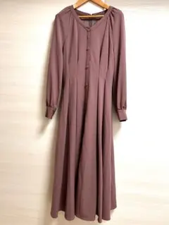 ワンピース(くすみピンク) プロポーションボディドレッシング