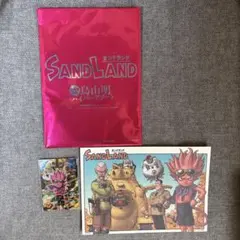 SAND LANDサンドランド入場者特典鳥山明ハイパーアート