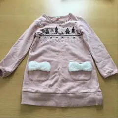 キッズワンピース 棉100% サイズ120  メーカー3can4on