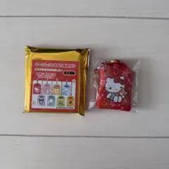サンリオ　シークレットお守り風根付け　ハローキティ