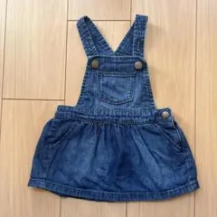 babyGap デニム ジャンパースカート 6-12m｜70cm