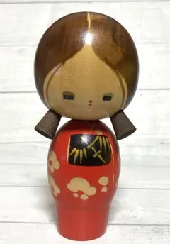 創作こけし 宮下はじめ作 昭和レトロ - メルカリ