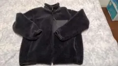 防風　ボア　フリースジャケット　ネイビー　XL