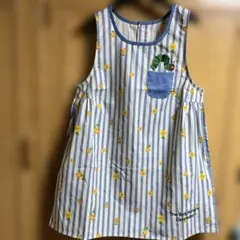 新品未使用★学研エプロン　はらぺこあおむし 保育士　看護士　ママさんのサムネイル