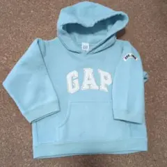 GAP キッズフード付きフリースパーカー90cm