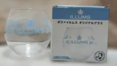 ILLUMS ブルー ガラスコップ 380ml