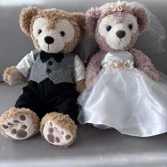 ダッフィー シェリーメイ ウエディング コスチューム