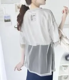 【即購入OK】クラシカルエルフ Java チュールレイヤードTシャツ L