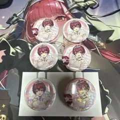 り*フ様 ホロライブ ～Wedding Style～　缶バッチ 宝鐘マリン