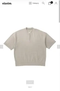 visvim 26ss MONDO HENLEY ZIP S/S CRASH 2のサムネイル