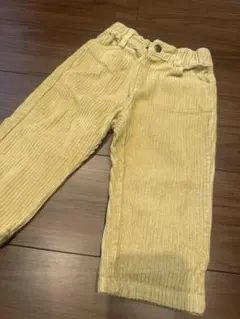 コーデュロイパンツ 90〜95cm 薄い黄色