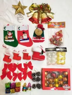クリスマスオーナメント　デコレーションセット　まとめ売り