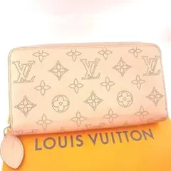【極美品】 ルイヴィトン モノグラム マヒナ ジッピーウォレット ピンク