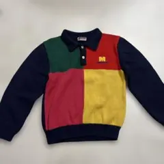 MIKIHOUSE 120 襟付きニット