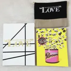 嵐 コンサート ツアー パンフレット ポーチ Popcorn LOVE