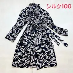 kana！希少▲サポートサーフェス シルク100% ワンピース 花柄 ベル kana様専用！希少△サポートサーフェス シルク100% ワンピース 花柄