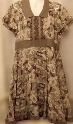 アクシーズファム 大人可愛い半袖 ワンピース