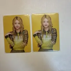 ME:I 佐々木心菜はじめまし展2枚セット