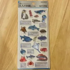 3Dビジュアルコレクション 海洋生物シール