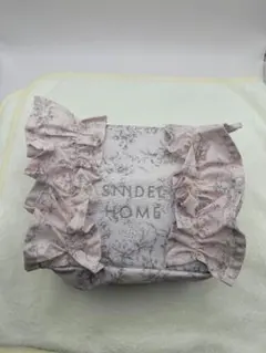 Sweet9月号付録フリルビッグポーチ