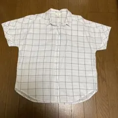 H&M ☆半袖チェックシャツ