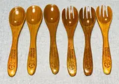 すみっコぐらし 木製カトラリー スプーン フォーク セット6点セット