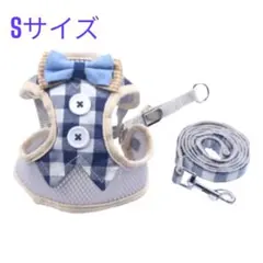 【送料無料】Juvendy 犬 猫 犬猫兼用 ハーネス リード Sサイズ