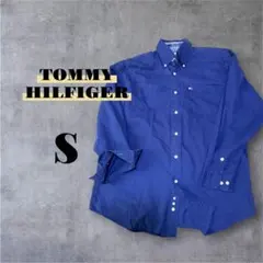 TOMMY HILFIGER 長袖シャツ ネイビー Sサイズのサムネイル