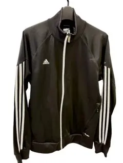 古着 adidas/アディダス トラックジャケット 黒 フルジップ ジャージ