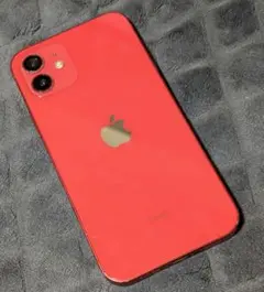 【バッテリー100％】【機関良好】iPhone 12 赤 128GB