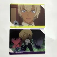 名探偵コナン　場面写トレーディングクリアカード　安室透　バーボン