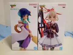 ナムコ限定【モンスターストライク】 フィギュアセット(ヤクモ＆マサムネ）