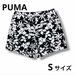 【美品】PUMA 花柄 ショートパンツ レディース　総柄　ゴルフ　スポーツのサムネイル