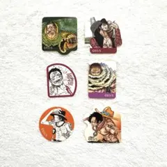 ONEPIECE クロコダイル ミホーク カタクリ エース フレークシール