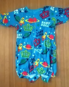 BABY DOLL ロンパース 宇宙柄