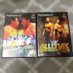 レッスルキングダム ＆ オールスター・プロレスリングⅡ セット PS2