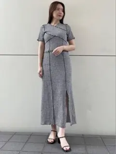 スナイデル　メローカットワンピース　ブラック