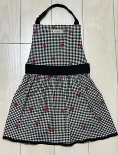 自分で着れる面ファスナーの☆キッズエプロン☆ ハンドメイド☆ used