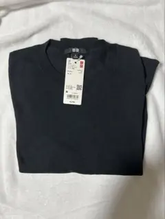 期間限定お値下げ｜タグ付き新品　ウォッシャブルコットンクルーネックニット