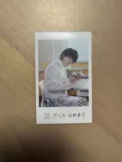 M!LK 佐野勇斗 チェキ風トレカ Yes！東京 隣の席