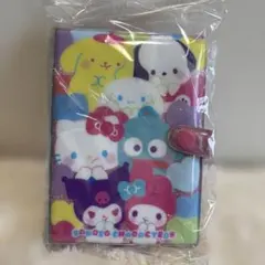 サンリオキャラクターズ 付録　システムシール手帳 かわいいブック シール帳