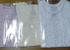 花柄アンダーシャツ3枚セット 110