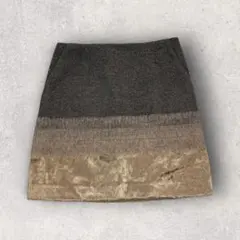 美品✨ ADORE 迷你裙 漸層 38號 羊毛