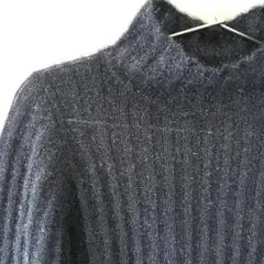 ◯NATURAL BEAUTY BASIC キラキラニット◯シルバーラメ　シアー