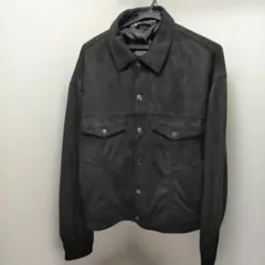 ZARA メンズ フェイクスエード ジャケット XL 260212-13A